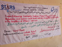 Sudan-thabat project-CMAM training of FLW in East Darfur.