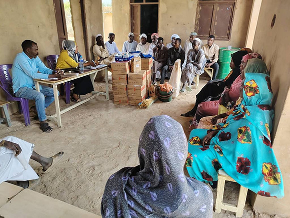 Sudan-thabat project-delivery of nutrition supply to Albatry HFs in East Darfur.