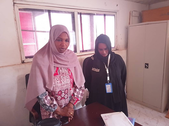 Sudan - thabat project - monitoring visit to Almohager HFs in Easr Darfur.