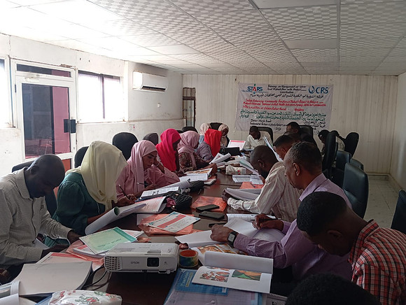 Sudan - thabat project - CMAM training in East Darfur.