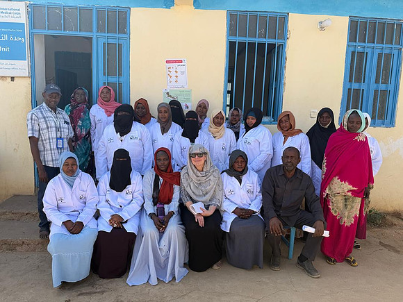 Sudan-monitoring visit of technical advisor and COP II to Althora HFs supported by thabta in WD.