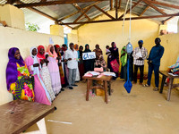 Sudan-Thabta Project-MSGs orientation Session in Tenjakei HFs in Sirba locality West Darfur.