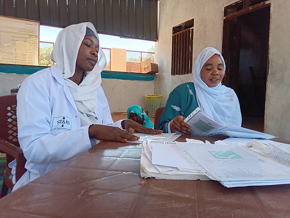 Sudan- thabat project - revision of OTP format in Dar-alnaem HFs in WD.